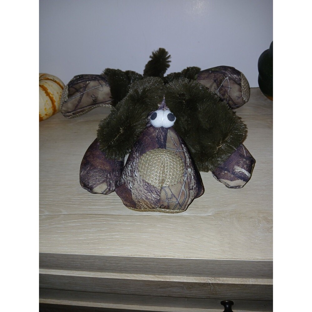 True Timber Camo Dog Toy Mesh Pups  Sqeaks Chew Resistant 13" European Home NWT